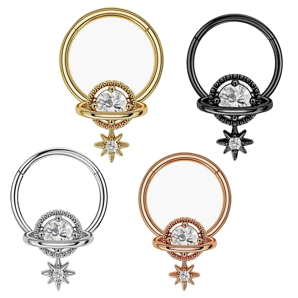 Body Jewelry Hoops - Septum Rings Planet Jewelry Surgical Steel
