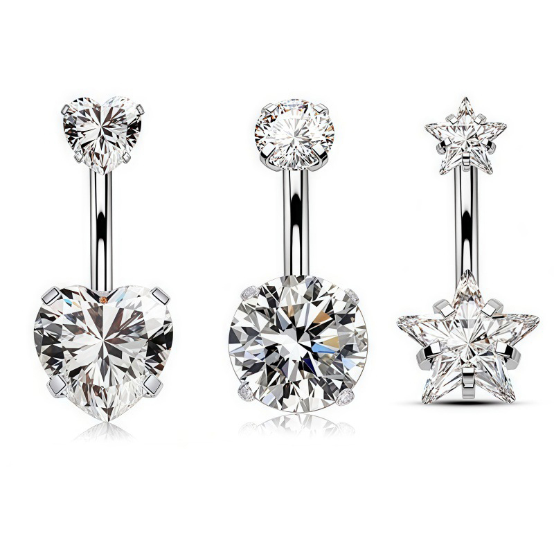 Body Jewelry Hoops - 1PC Sexy Belly Navel Piercing Stainless