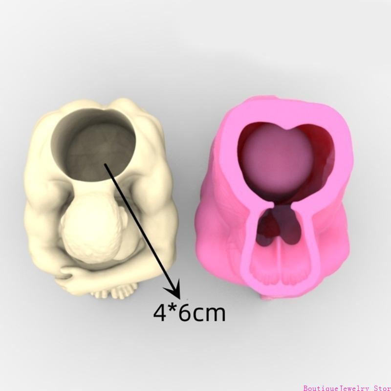 E1PE Candles Holder Resin Mold - Body Jewelry Jewelry Box incelemesi ve fiyatı
