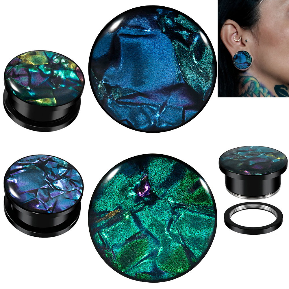 1PC Stainless Steel Mix Colors - Body Jewelry Tunnels incelemesi ve fiyatı