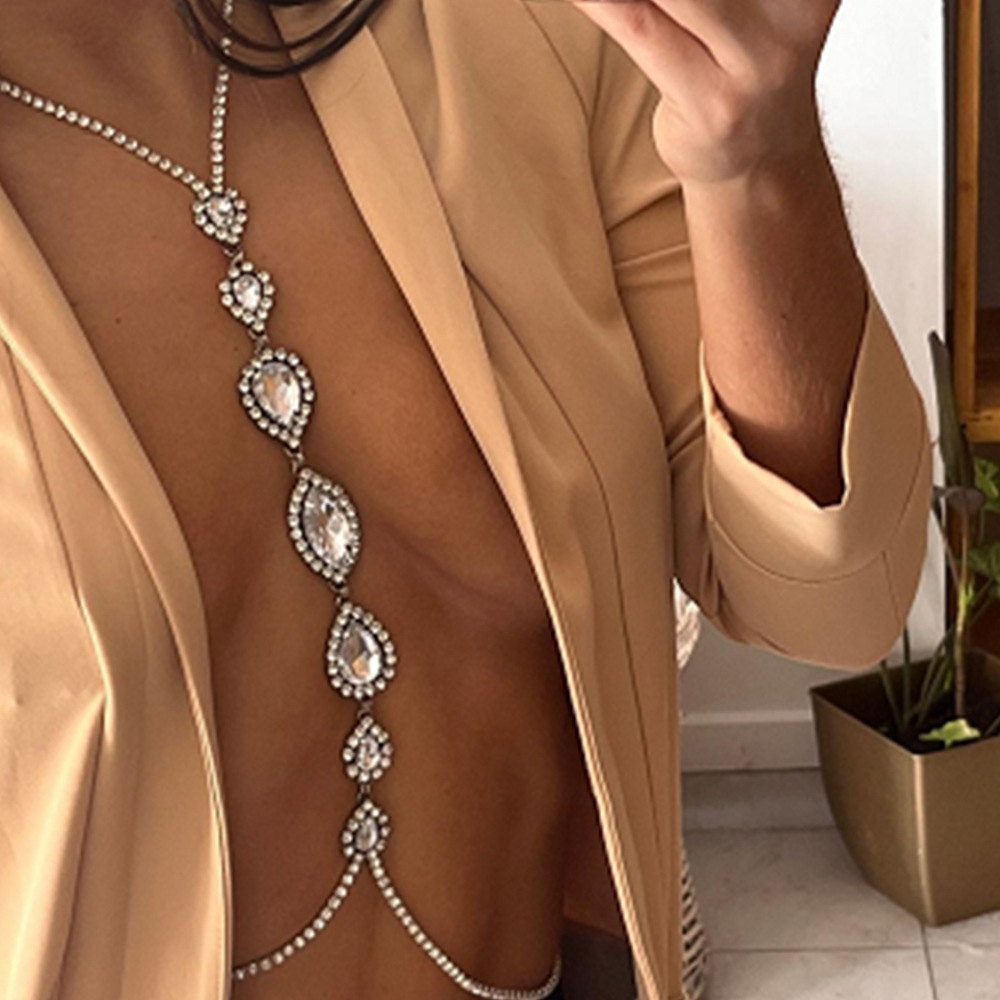 Fashion Sexy Water Drop Neckla - Body Jewelry Luxury incelemesi ve fiyatı