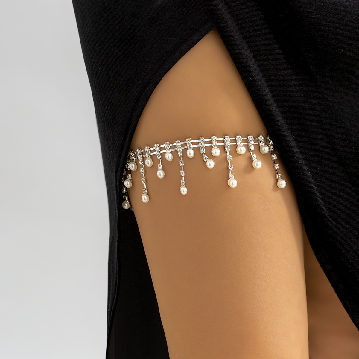Beaded Pearl Leg Chain for Wom - Body Jewelry Jewelry Box incelemesi ve fiyatı