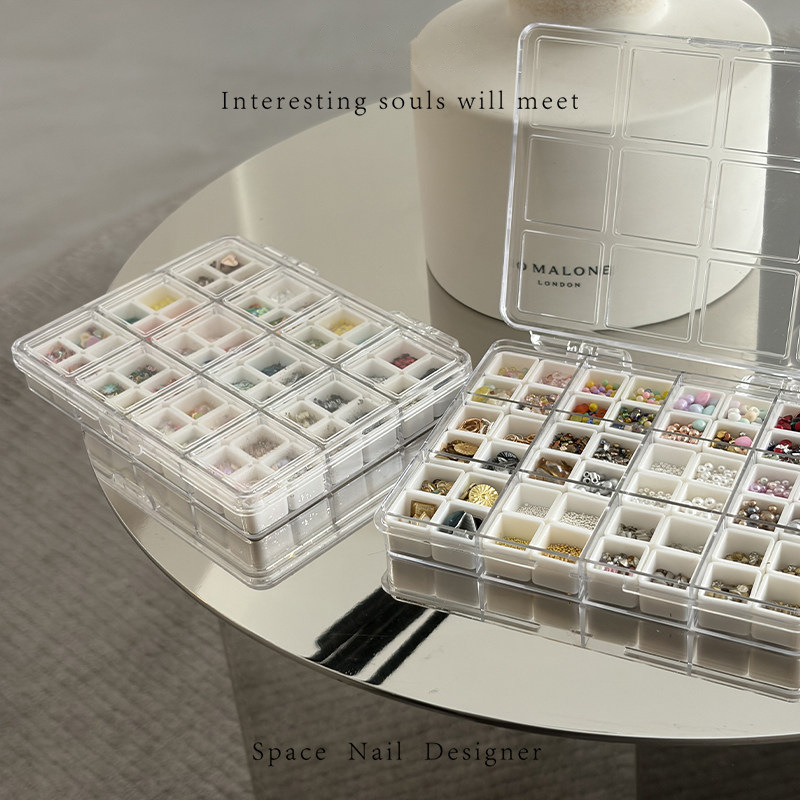 48 Grids Nail Accessories Stor - Body Jewelry Display incelemesi ve fiyatı
