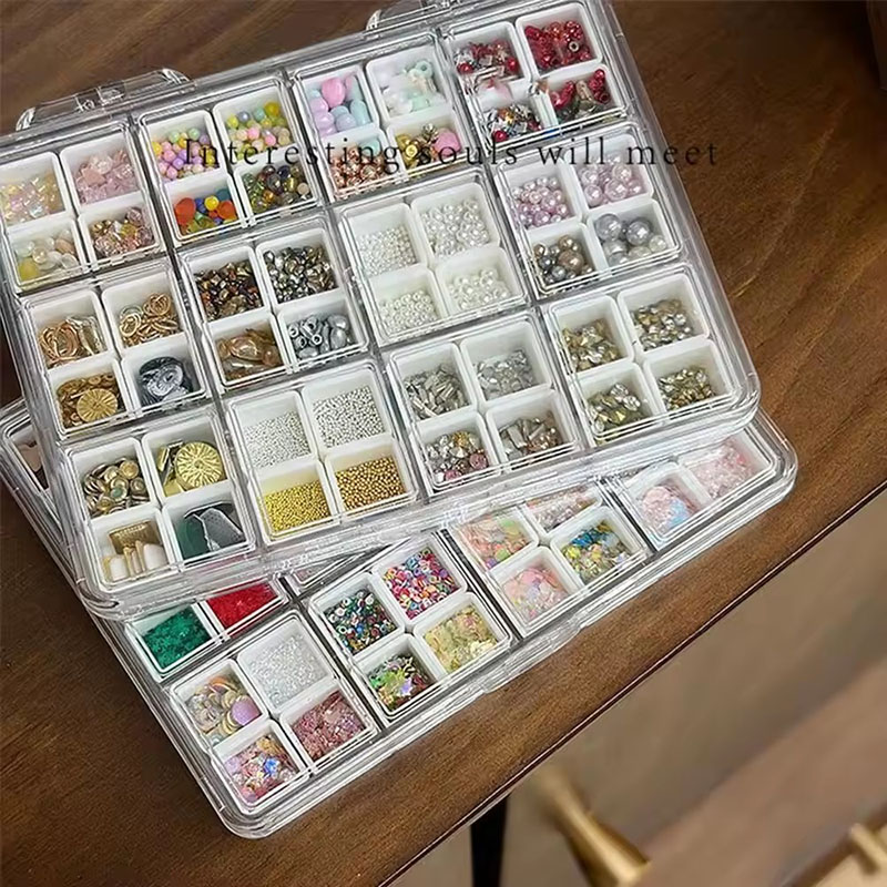 48 Grids Nail Accessories Stor - Body Jewelry Display incelemesi ve fiyatı