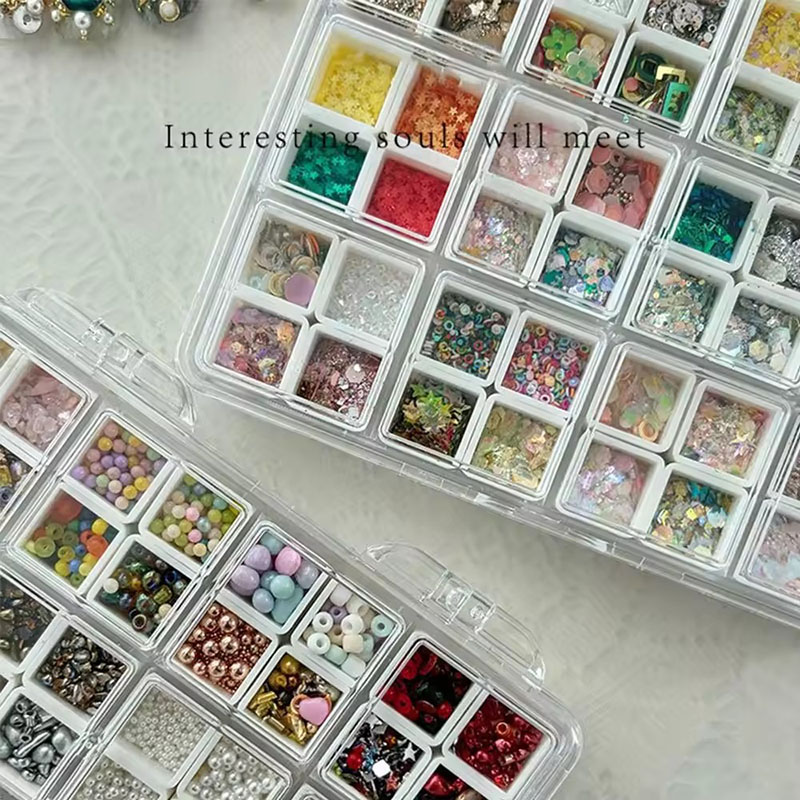 48 Grids Nail Accessories Stor - Body Jewelry Display incelemesi ve fiyatı