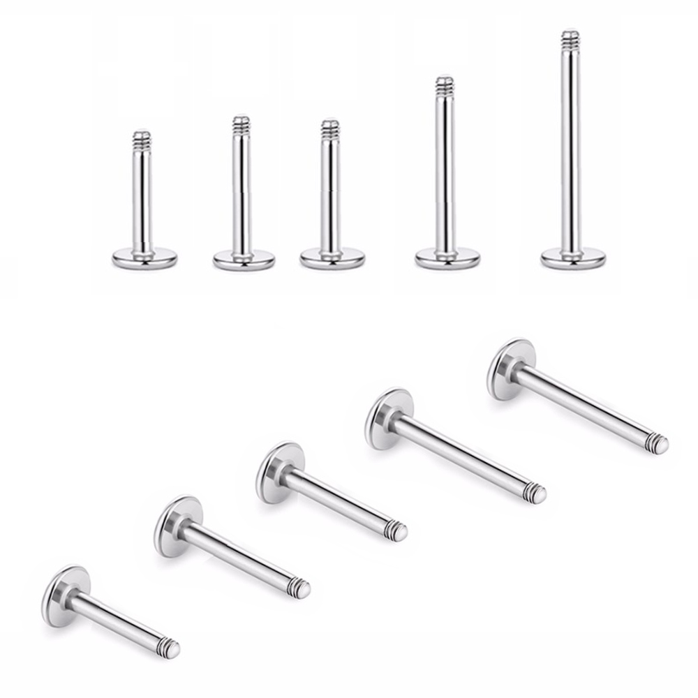WKOUD 10 Pcs 16G 1.2mm Stainle - Body Jewelry Tunnels incelemesi ve fiyatı