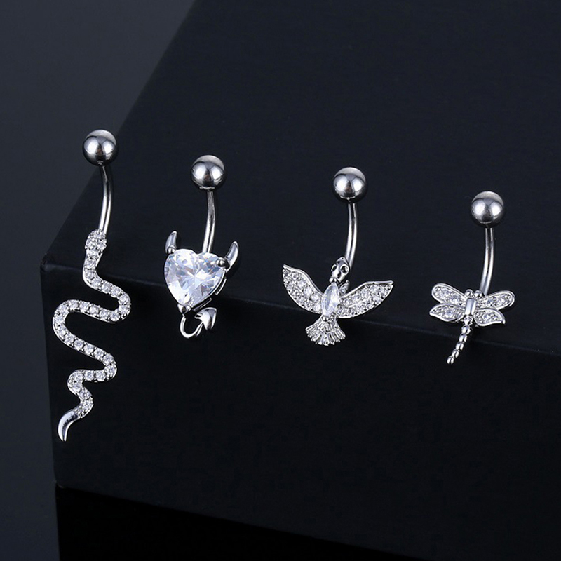 Crystal Belly Button Ring Anim - Body Jewelry Hoops incelemesi ve fiyatı