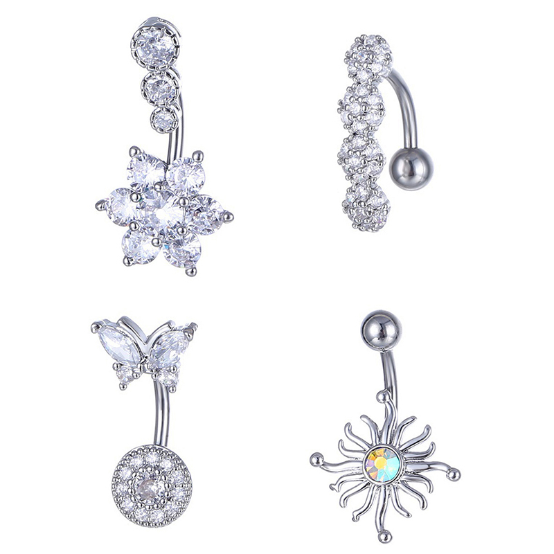 Crystal Belly Button Ring Anim - Body Jewelry Hoops incelemesi ve fiyatı