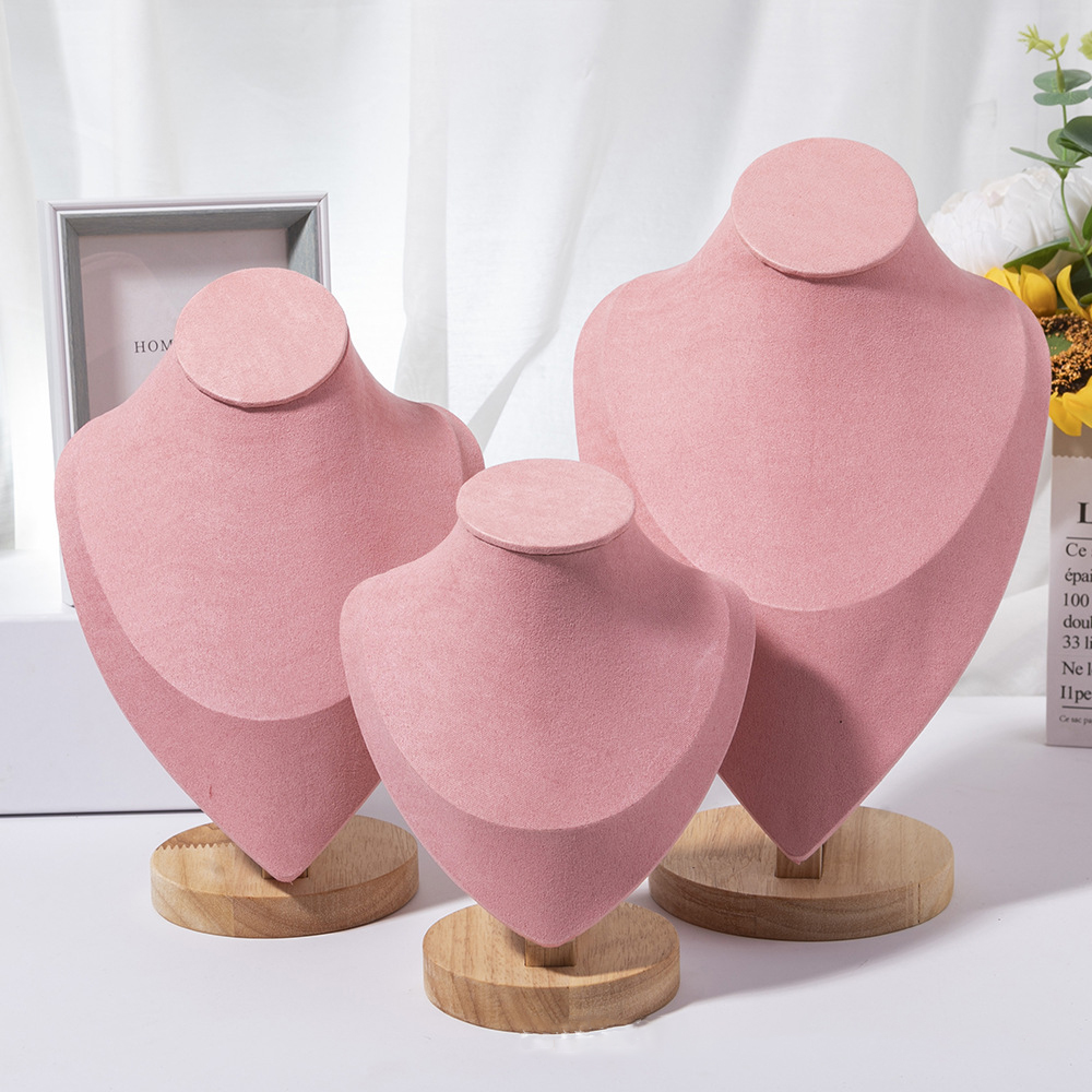 1pc Wooden Mannequin Bust Neck - Body Jewelry Display Ideas incelemesi ve fiyatı