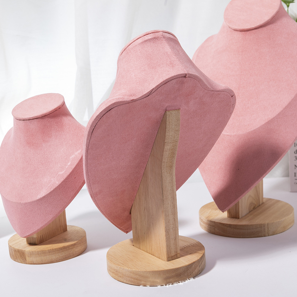 1pc Wooden Mannequin Bust Neck - Body Jewelry Display Ideas incelemesi ve fiyatı