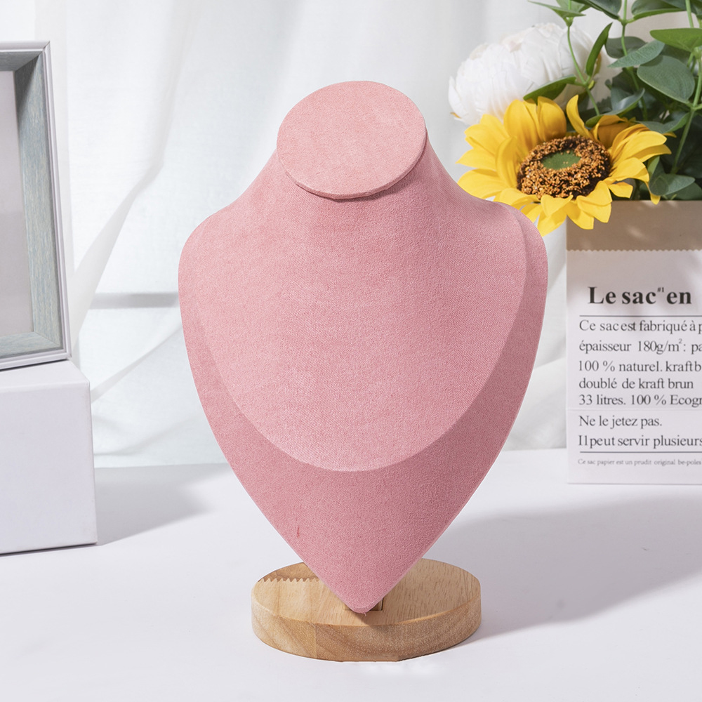 1pc Wooden Mannequin Bust Neck - Body Jewelry Display Ideas incelemesi ve fiyatı