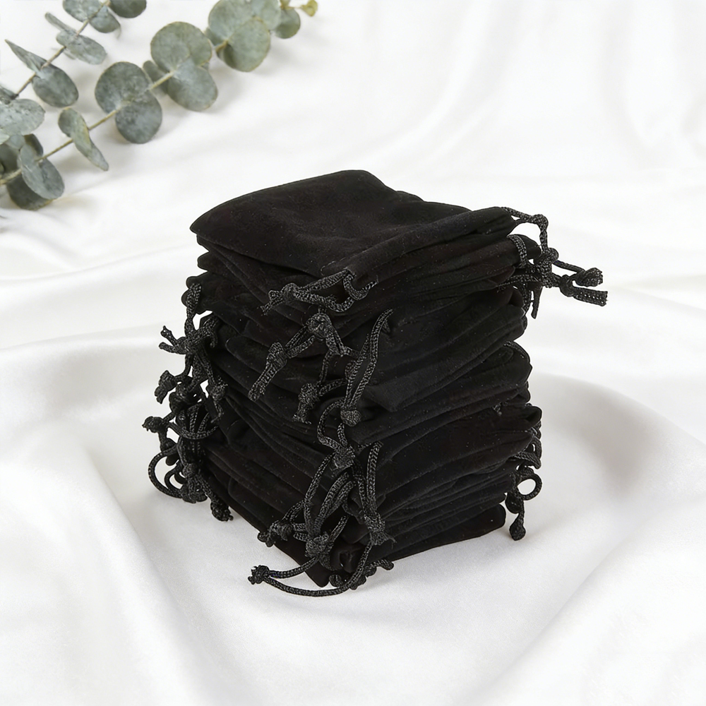100Pcs Jewelry Drawstring Velv - Body Jewelry Display incelemesi ve fiyatı