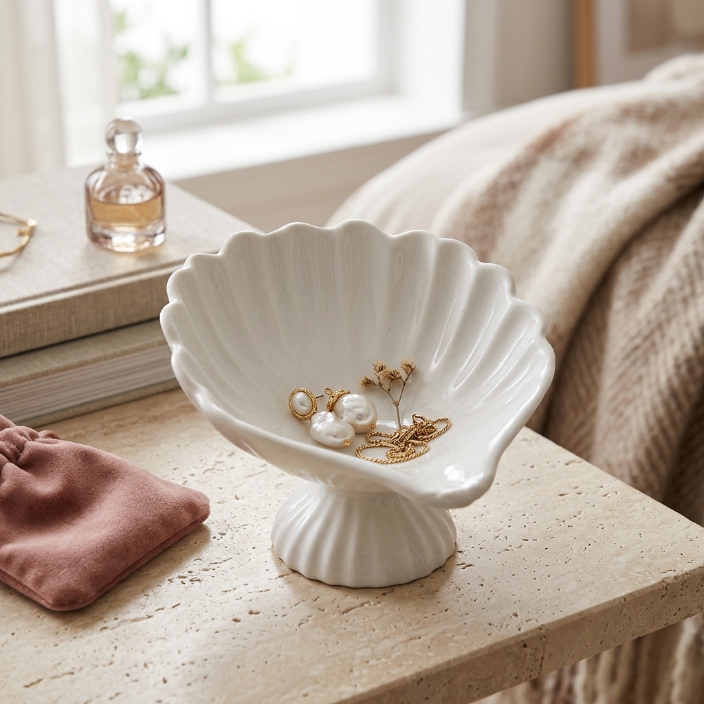 Seashell Jewelry Dish Trinket  - Body Jewelry Beach incelemesi ve fiyatı