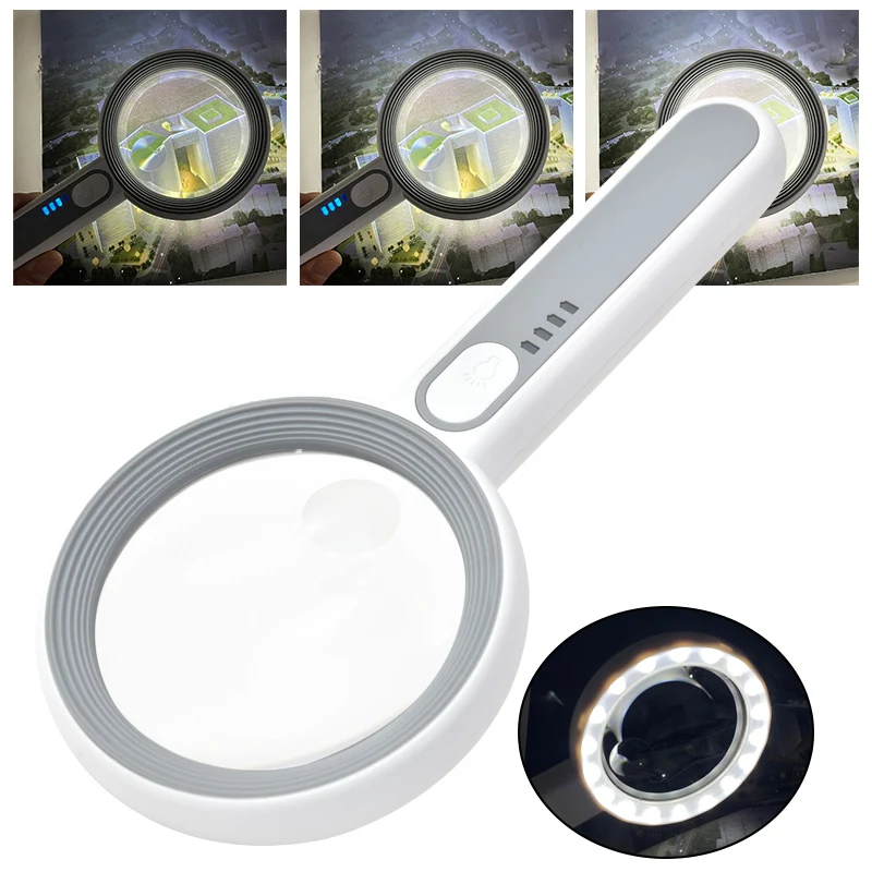 Rechargeable Handheld Magnifie - Body Jewelry Websites incelemesi ve fiyatı