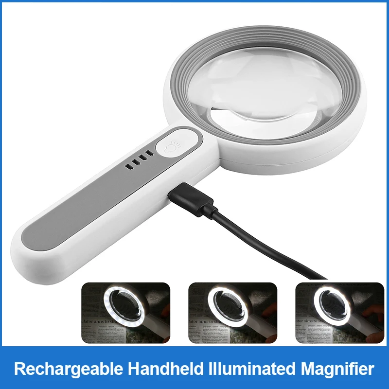 Rechargeable Handheld Magnifie - Body Jewelry Websites incelemesi ve fiyatı