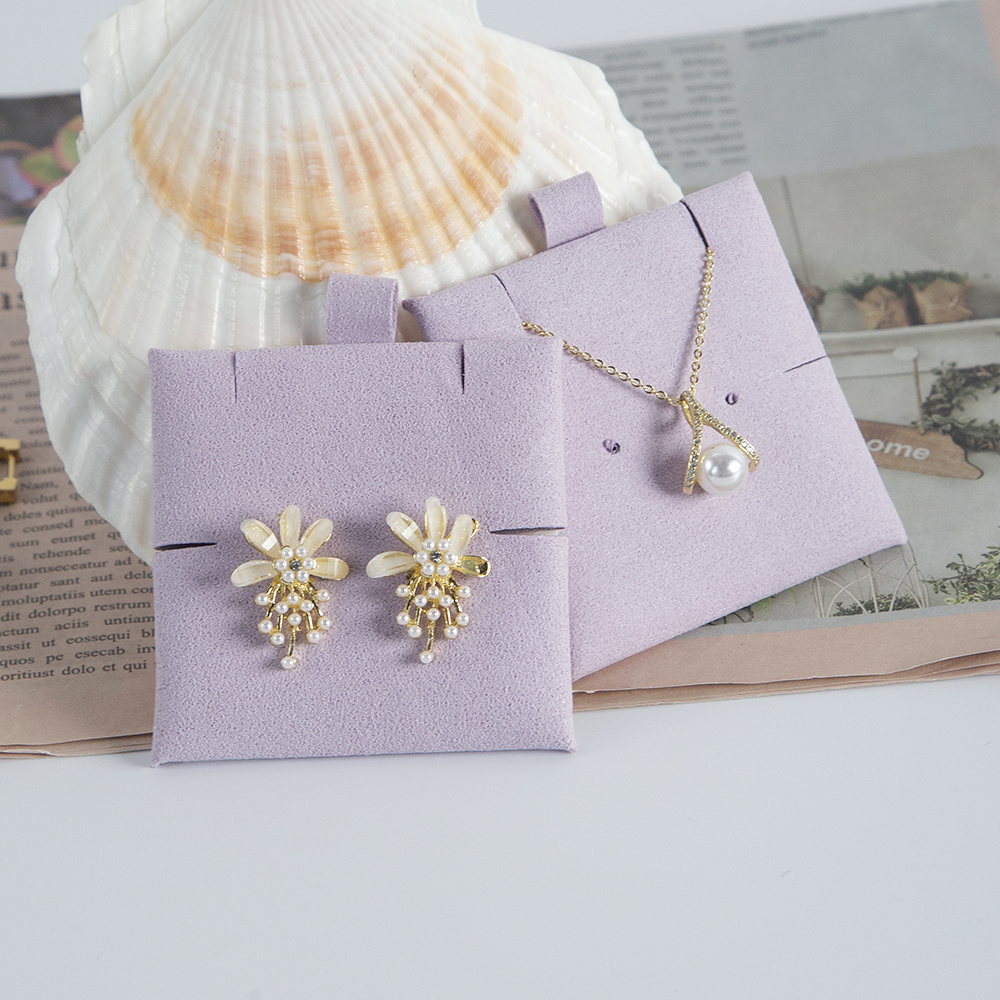 5pcs Microfiber Suede 6x6cm Je - Body Jewelry Display incelemesi ve fiyatı