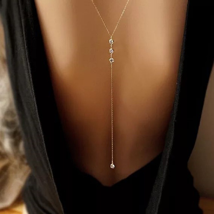 New Rhinestone Sexy Women's Ba - Body Jewelry Beach incelemesi ve fiyatı
