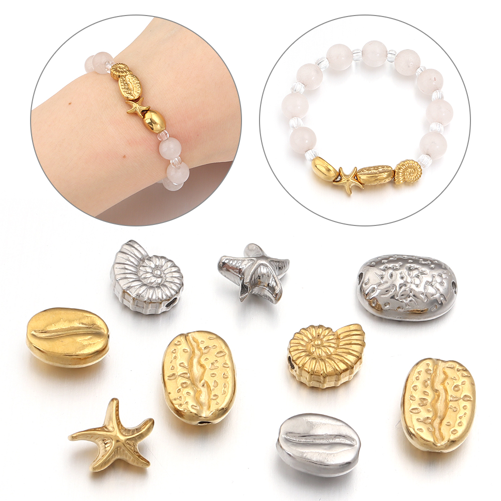 5pcs Starfish Seashell Conch S - Body Jewelry Beach incelemesi ve fiyatı