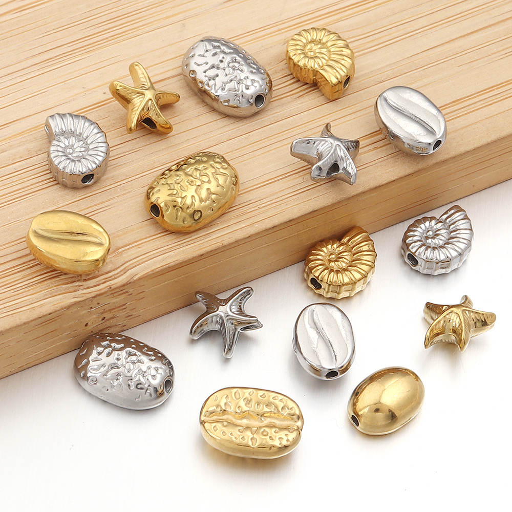5pcs Starfish Seashell Conch S - Body Jewelry Beach incelemesi ve fiyatı