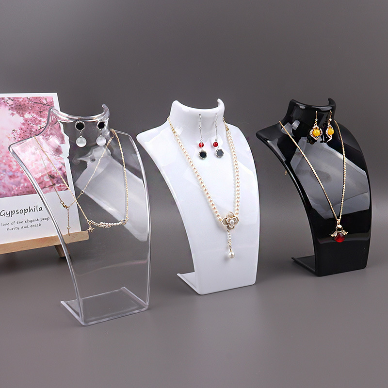 Plastic Mannequin Necklace Dis - Body Jewelry Display Ideas incelemesi ve fiyatı