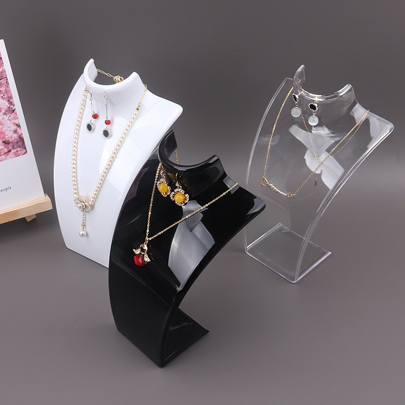 Plastic Mannequin Necklace Dis - Body Jewelry Display Ideas incelemesi ve fiyatı
