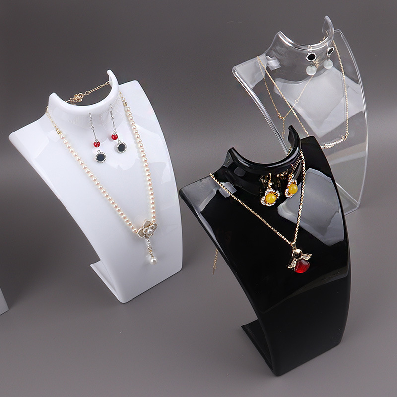 Plastic Mannequin Necklace Dis - Body Jewelry Display Ideas incelemesi ve fiyatı