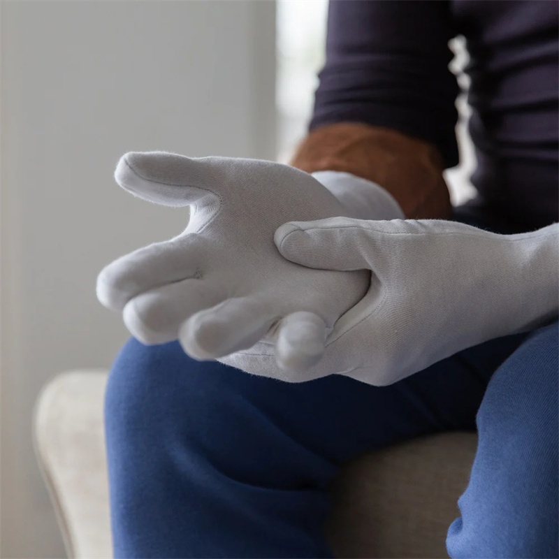 12/6 Pairs Cotton Work Gloves  - Body Jewelry Websites incelemesi ve fiyatı