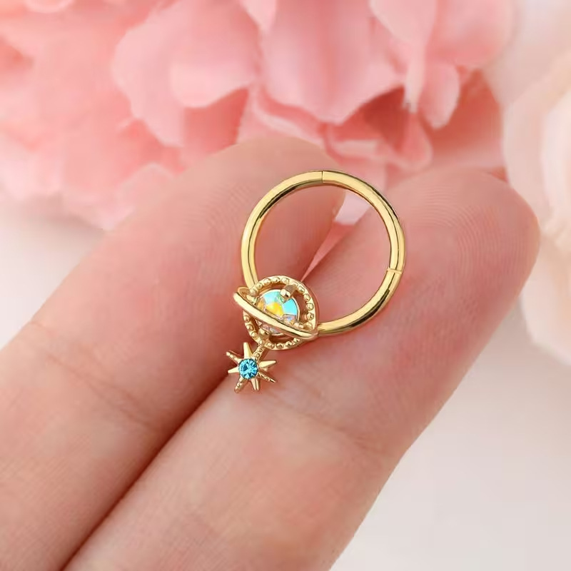 Septum Rings Planet Jewelry Su - Body Jewelry Hoops incelemesi ve fiyatı