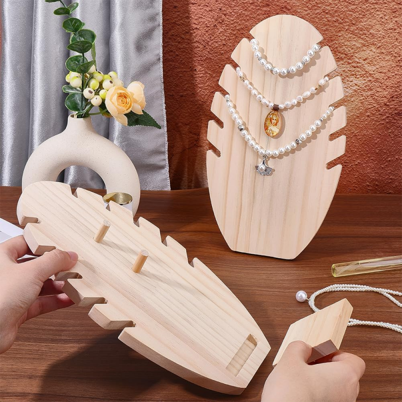 Walnut Wood Detachable Mannequ - Body Jewelry Display Ideas incelemesi ve fiyatı