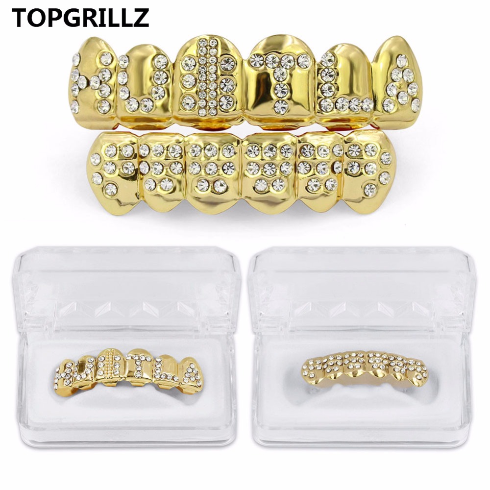 TOPGRILLZ Gold Color Plated Ic - Body Jewelry Lot incelemesi ve fiyatı
