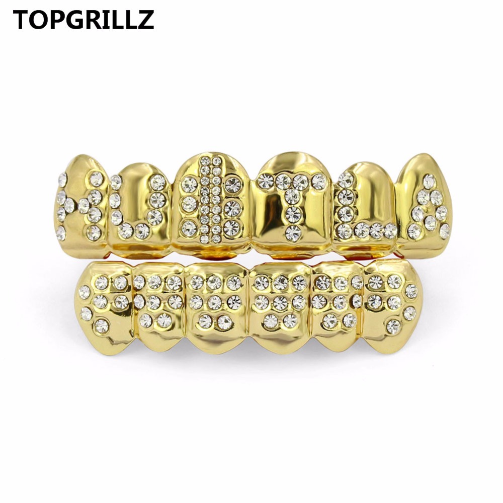 TOPGRILLZ Gold Color Plated Ic - Body Jewelry Lot incelemesi ve fiyatı