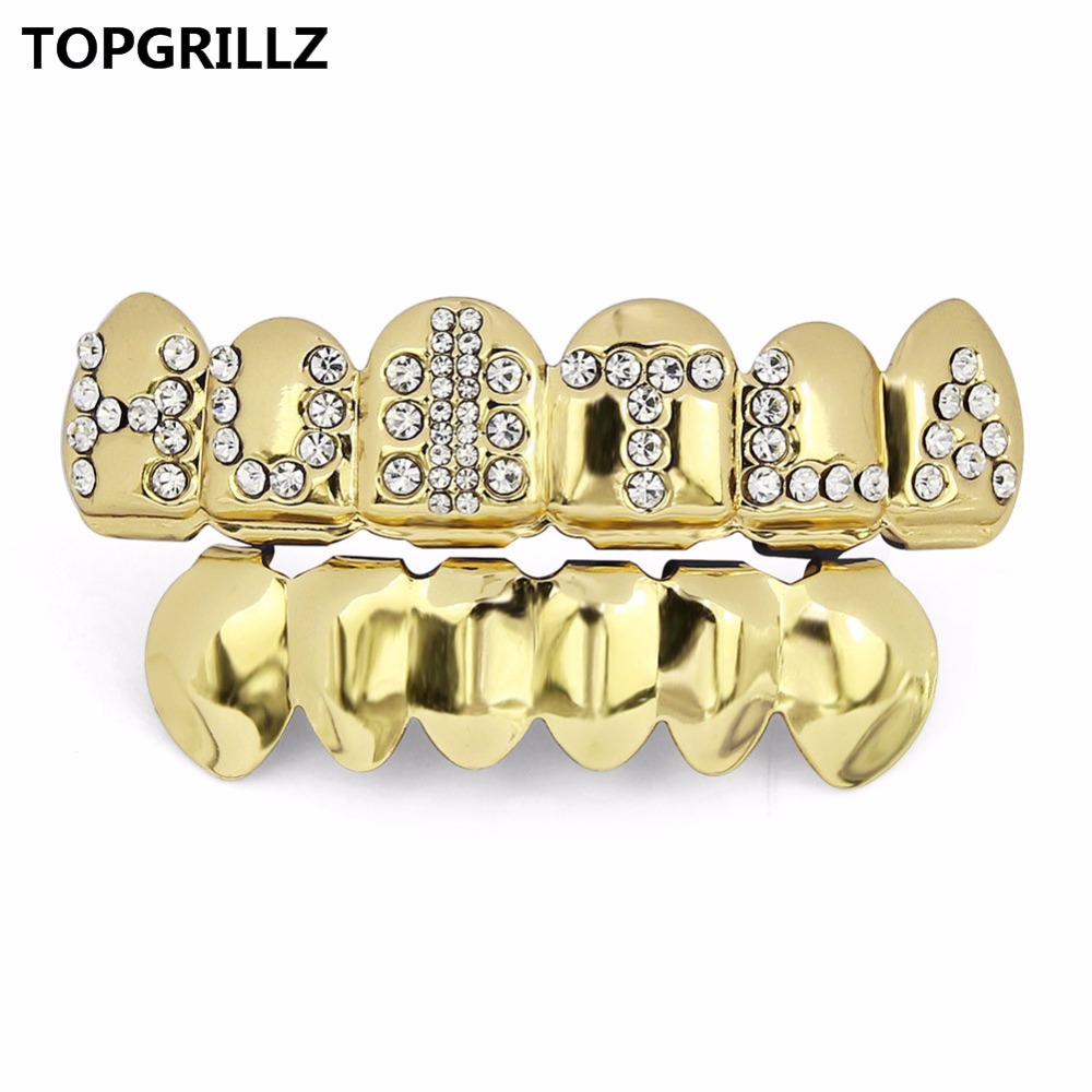TOPGRILLZ Gold Color Plated Ic - Body Jewelry Lot incelemesi ve fiyatı