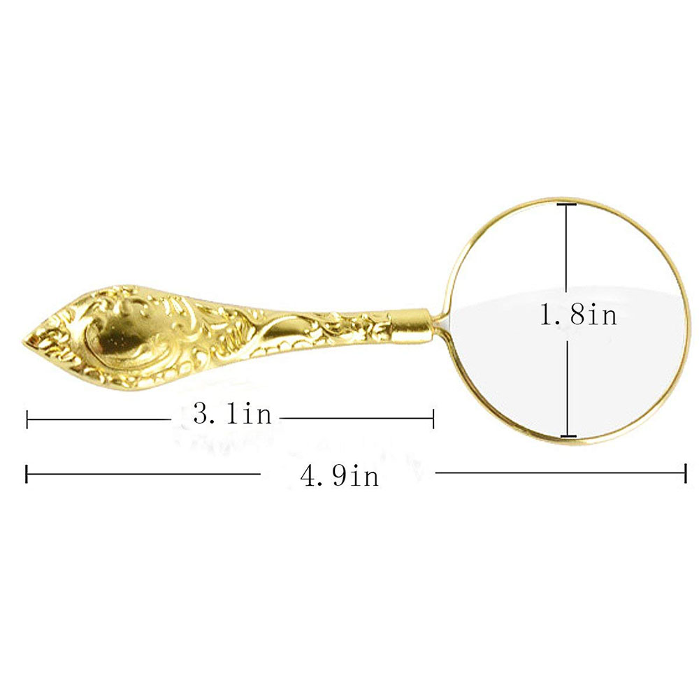 5X Carved Magnifier Handheld M - Body Jewelry Websites incelemesi ve fiyatı