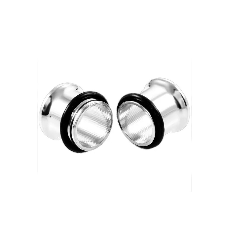 1Pair Stainless Steel Ear Plug - Body Jewelry Tunnels incelemesi ve fiyatı