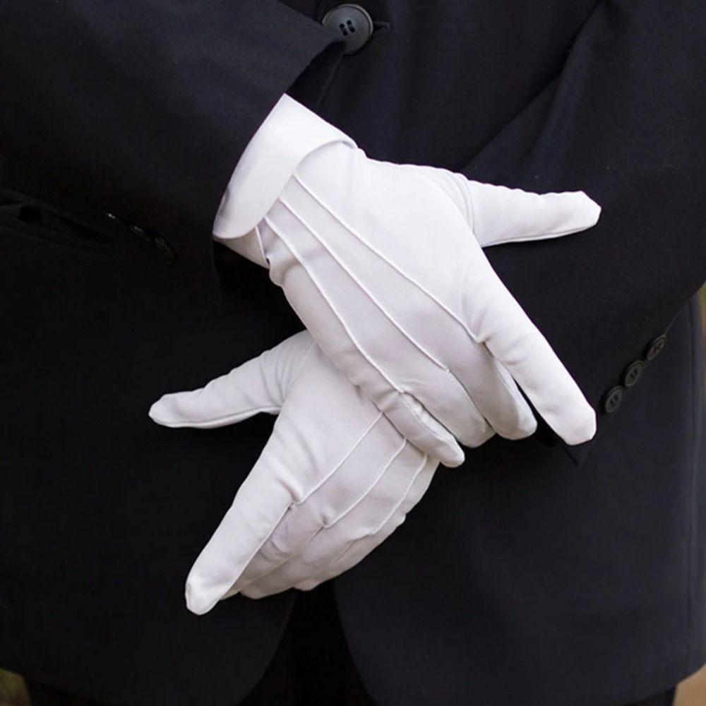 New Soft White Cotton Gloves H - Body Jewelry Websites incelemesi ve fiyatı