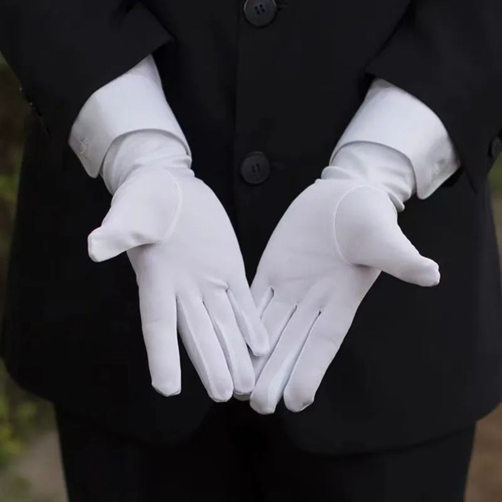 New Soft White Cotton Gloves H - Body Jewelry Websites incelemesi ve fiyatı