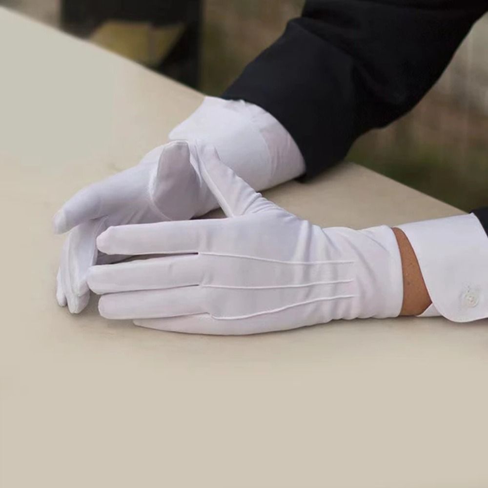 New Soft White Cotton Gloves H - Body Jewelry Websites incelemesi ve fiyatı