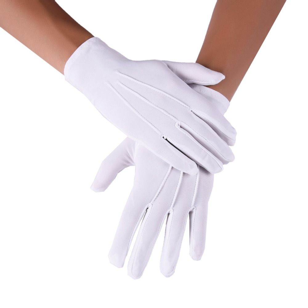 New Soft White Cotton Gloves H - Body Jewelry Websites incelemesi ve fiyatı
