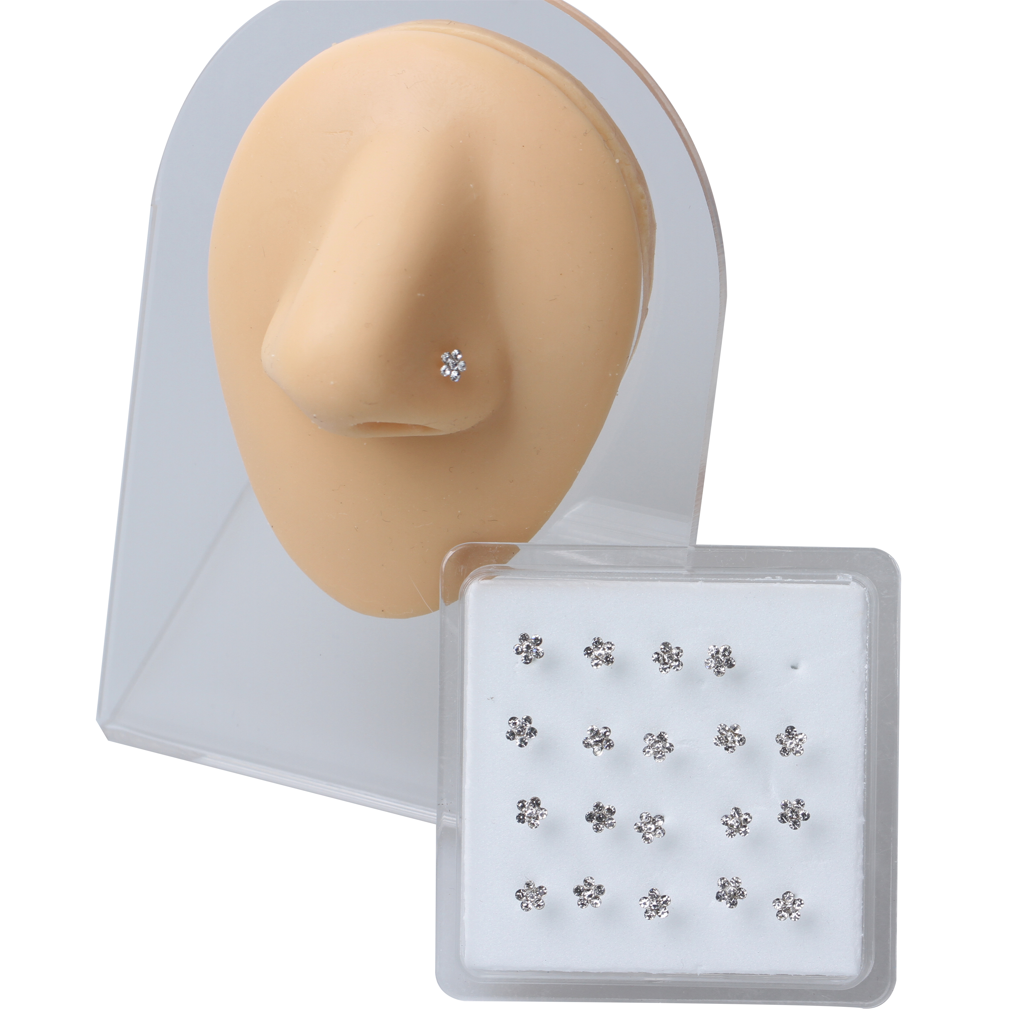 20Pcs Stainless Steel Nose Stu - Body Jewelry Tunnels incelemesi ve fiyatı