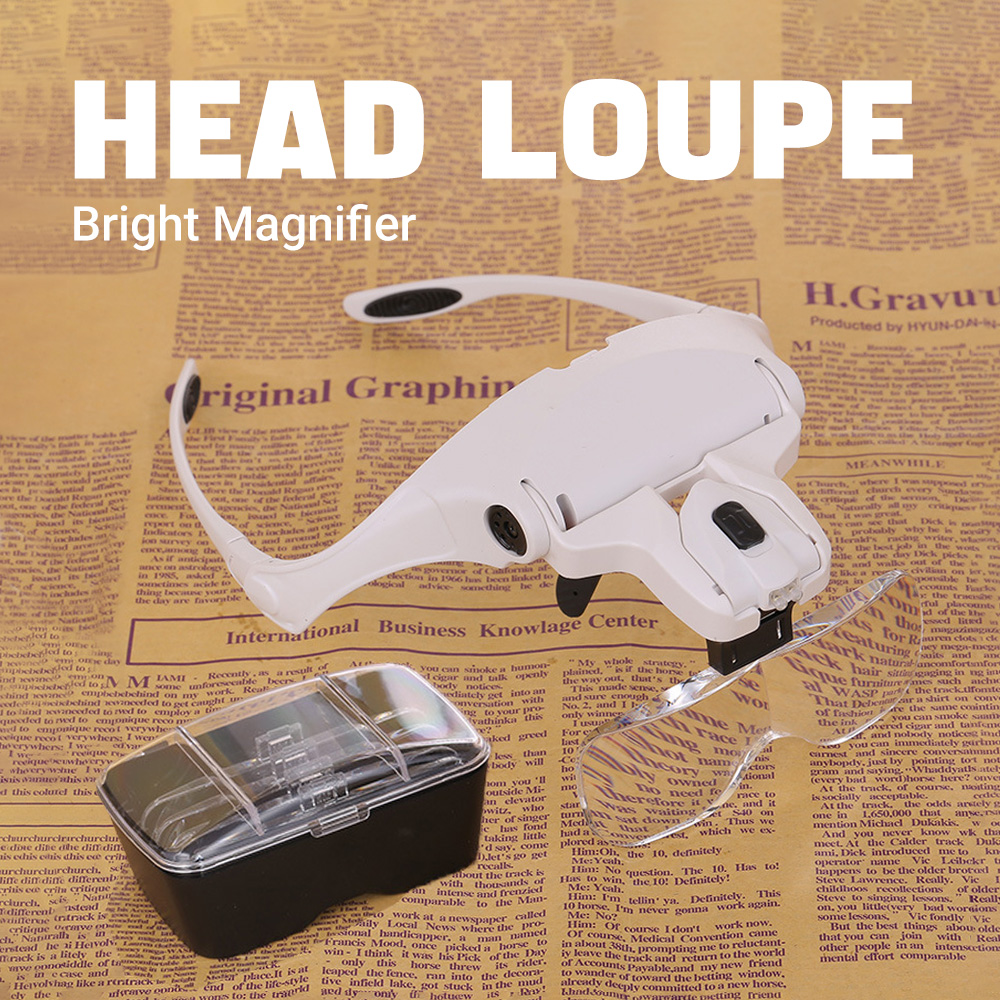 Head-Mounted Magnifier With LE - Body Jewelry Websites incelemesi ve fiyatı