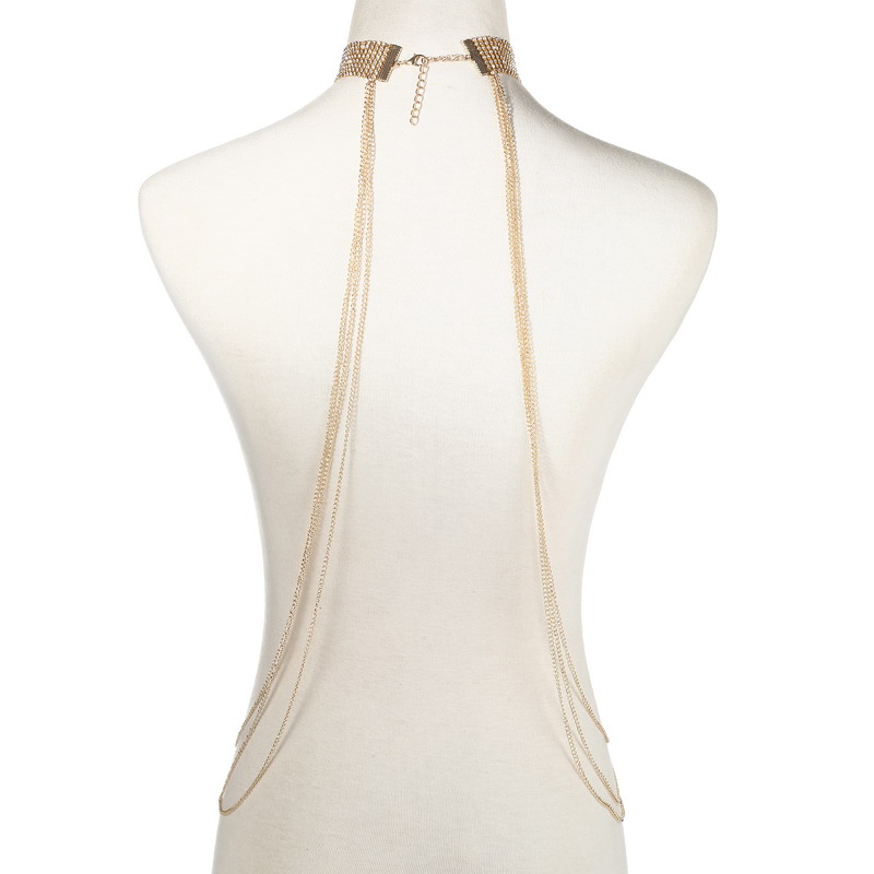 Gold Color Body Chain Women  R - Body Jewelry Luxury incelemesi ve fiyatı
