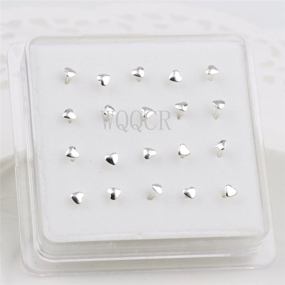 20PCS/Box Fashionable Lovely F - Body Jewelry Jewelry Box incelemesi ve fiyatı