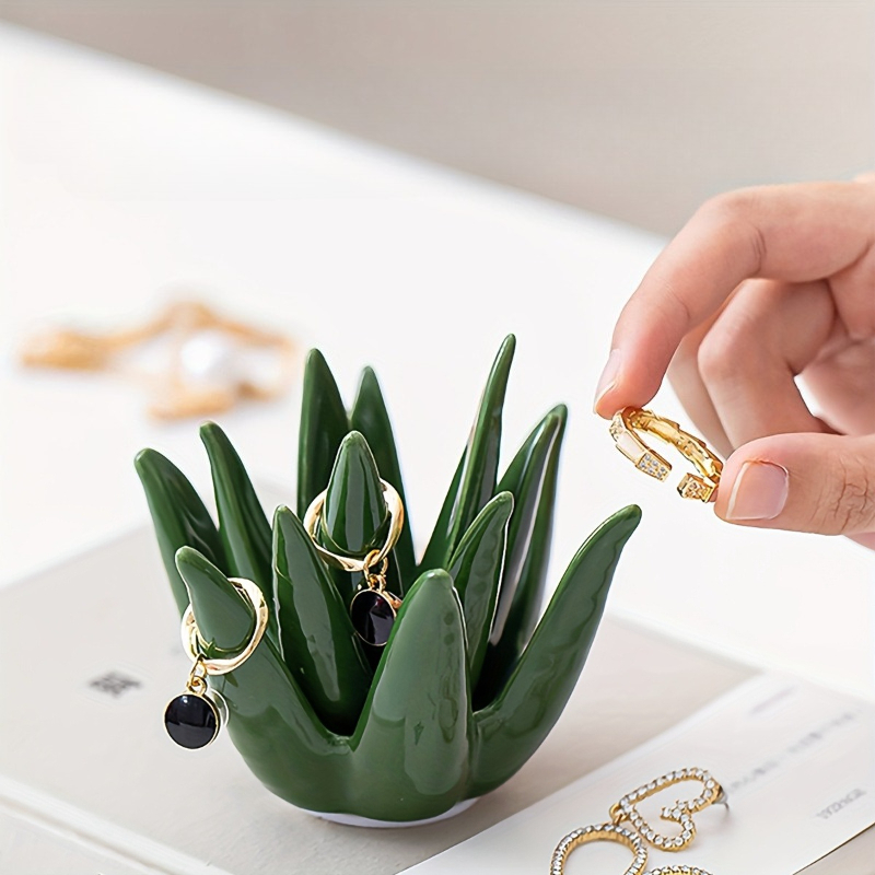 Cactus aloe vera ring jewelry  - Body Jewelry Websites incelemesi ve fiyatı