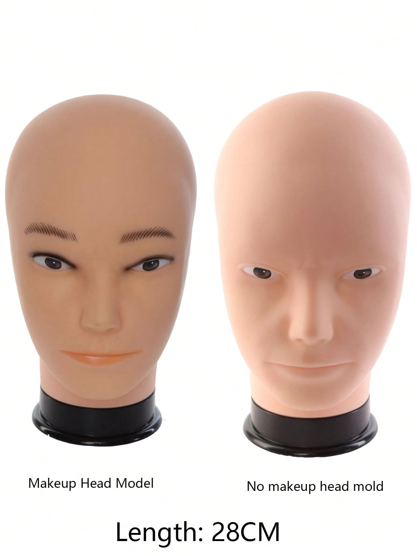 Male Bald Head No Hair Mannequ - Body Jewelry Display Ideas incelemesi ve fiyatı