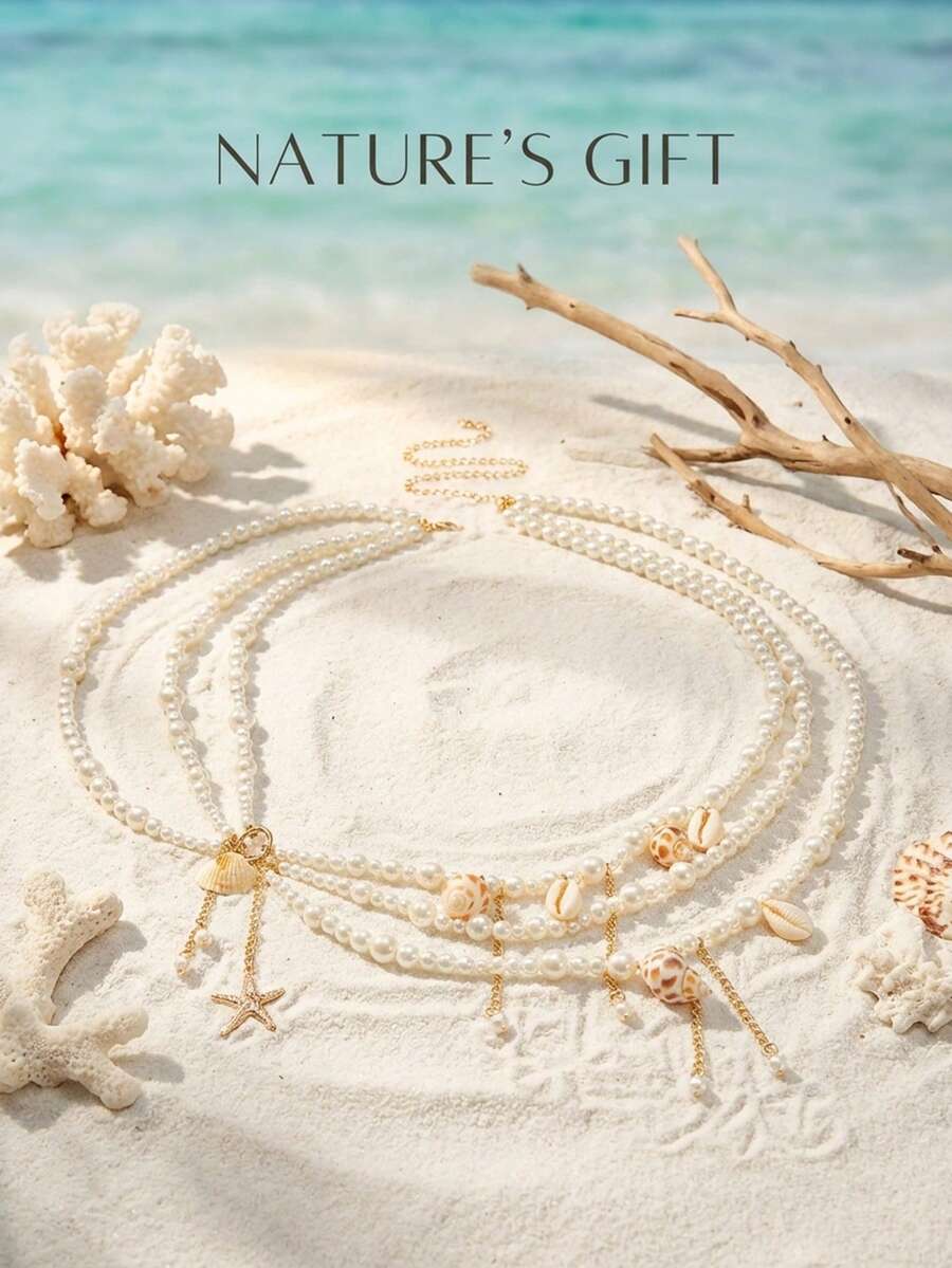 Three-layer beaded waist chain - Body Jewelry Beach incelemesi ve fiyatı