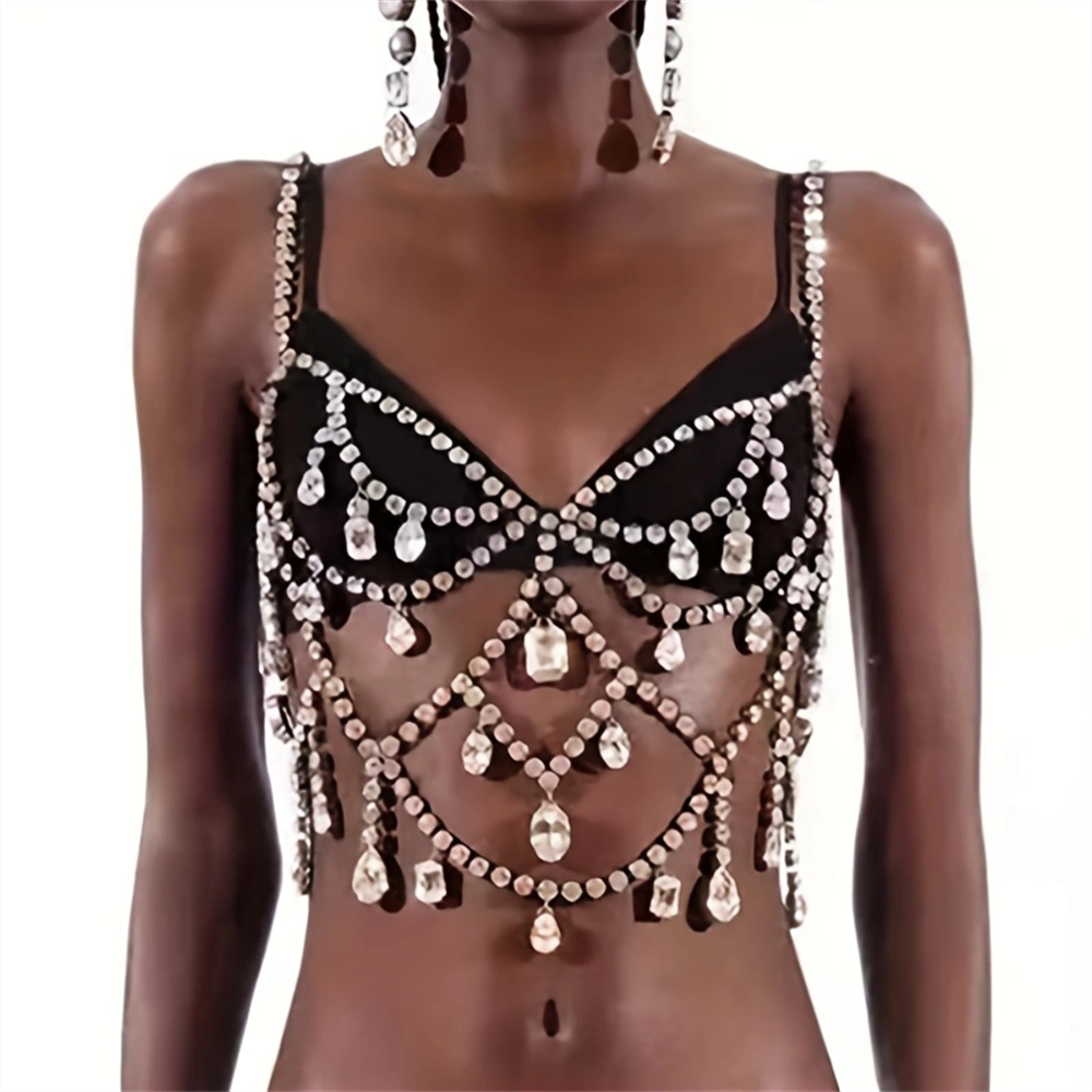 Fashion Shining Crystal Top Sh - Body Jewelry Luxury incelemesi ve fiyatı