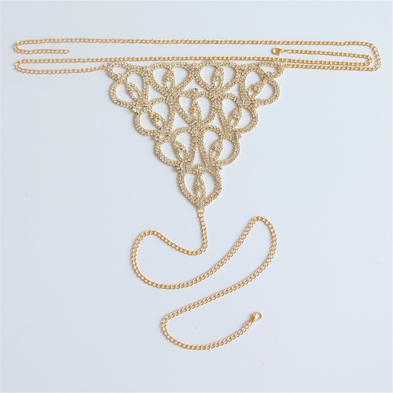 Sexy Body Chain Heart-shaped T - Body Jewelry Luxury incelemesi ve fiyatı