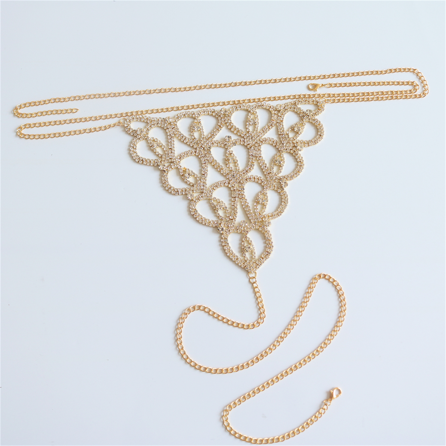 Sexy Body Chain Heart-shaped T - Body Jewelry Luxury incelemesi ve fiyatı