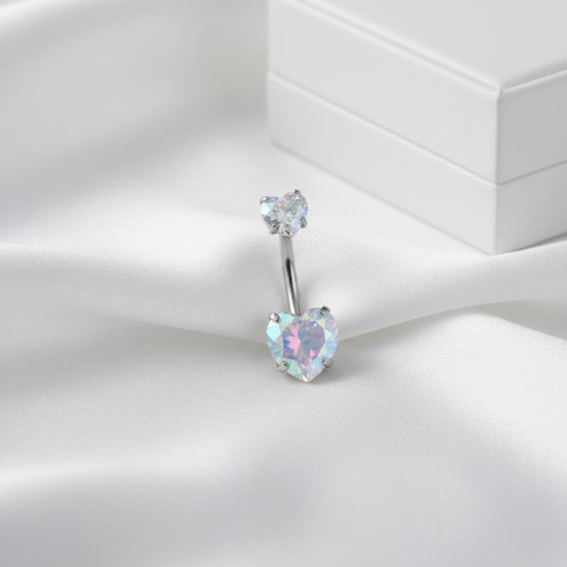 Stainless Steel Crystal Belly  - Body Jewelry Tunnels incelemesi ve fiyatı