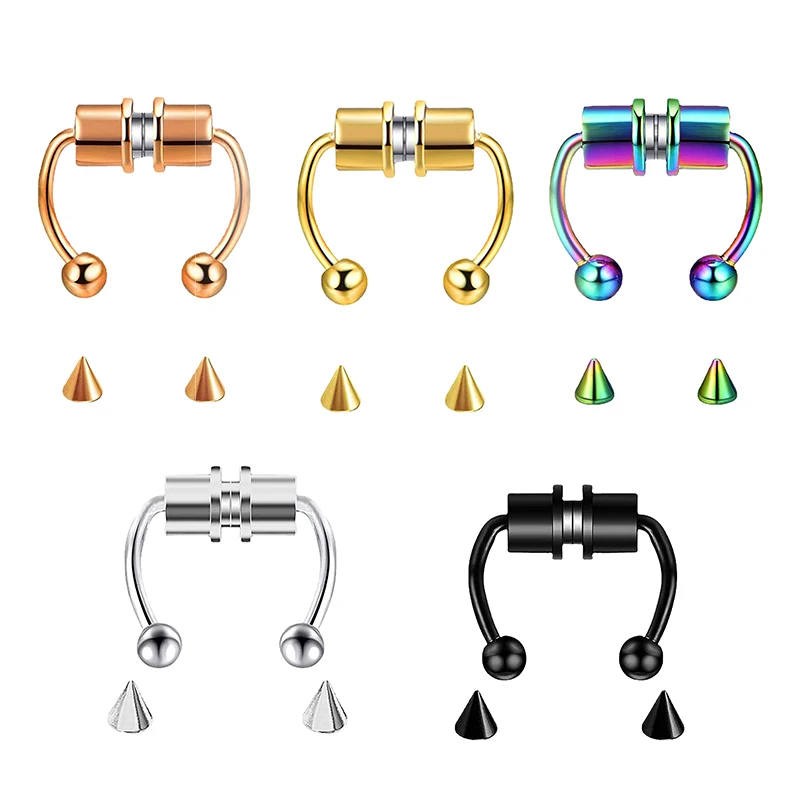 Fake Piercing Nose Ring Hoop S - Body Jewelry Hoops incelemesi ve fiyatı